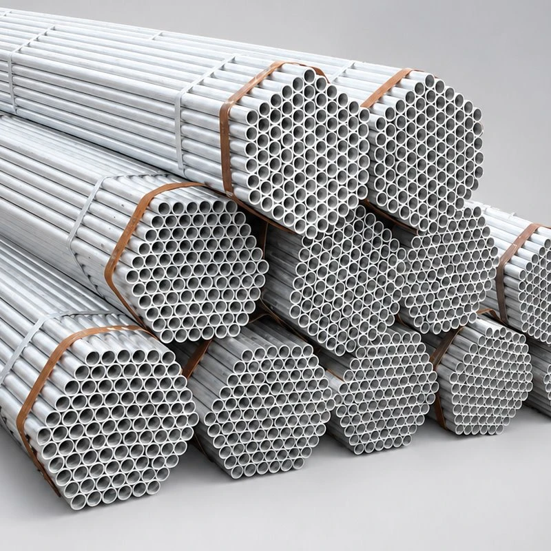 Tubo de aço galvanizado para andaimes